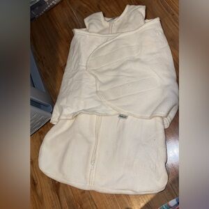 Halo Cream SleepSack Swaddle - Fleece